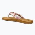 ROXY Paia V infradito donna bianco/rosa stampato 3