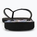 ROXY Viva Stamp II infradito da donna nero/boysenberry 6
