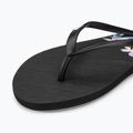 ROXY Viva Stamp II infradito da donna nero/boysenberry 7
