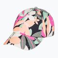 Berretto da baseball ROXY Toadstool stampato antracite da donna, con canzone di palma