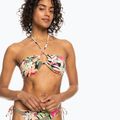 ROXY Stampato Beach Classics Halter costume top antracite palm song s 5