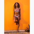 ROXY Stampato Beach Classics Bralette costume top antracite palma canzone s 6