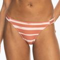 ROXY Slip bikini classico da spiaggia stampato in legno di cedro a righe allegre 2