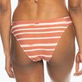 ROXY Slip bikini classico da spiaggia stampato in legno di cedro a righe allegre 4