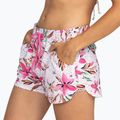 Pantaloncini da bagno ROXY Wave Printed 2 white happy tropical da donna 5