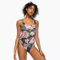 Costume da bagno due pezzi donna ROXY Pro The Double Line One antracite classic pro surf 2