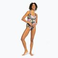 Costume da bagno due pezzi donna ROXY Pro The Double Line One antracite classic pro surf 3