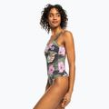 Costume da bagno due pezzi donna ROXY Pro The Double Line One antracite classic pro surf 5