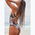 Costume da bagno due pezzi donna ROXY Pro The Double Line One antracite classic pro surf 9