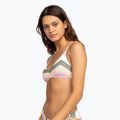 ROXY Vista Stripe Top costume da bagno strappy verde agave molto vista stripe 5