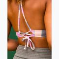 ROXY Vista Stripe Top costume da bagno strappy verde agave molto vista stripe 8