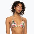 ROXY Stampato Beach Classics Tiki Tri costume top antracite palma canzone s 2