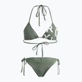 Costume da bagno due pezzi donna ROXY Beach Classics Tie Side verde agave