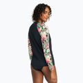 Donna nuoto manica lunga ROXY Lycra Stampato antracite palma canzone s 4