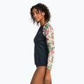 Donna nuoto manica lunga ROXY Lycra Stampato antracite palma canzone s 5