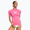 Maglietta da nuoto da donna ROXY Whole Hearted rosa shocking