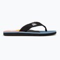 Infradito Quiksilver Molokai Layback II da uomo blu / blu / arancione 2