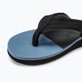 Infradito Quiksilver Molokai Layback II da uomo blu / blu / arancione 7