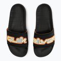 Quiksilver uomo Rivi Wordmark Slide II nero 2 Ciabatte 8