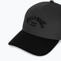 Cappello con visiera da uomo Billabong Arch Snapback charcoal 3
