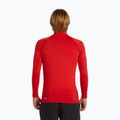 Quiksilver Saturn UPF50 uomo, manica lunga da nuoto rossa ad alto rischio 3