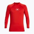 Quiksilver Saturn UPF50 uomo, manica lunga da nuoto rossa ad alto rischio 5