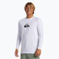 Quiksilver Everyday Surf Tee bianca da uomo a maniche lunghe per il nuoto 2