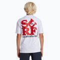 Maglietta da bagno Quiksilver Everyday Surf Tee bianco/nero per bambini 3