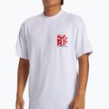 Maglietta da bagno Quiksilver Everyday Surf Tee bianco/nero da uomo 3