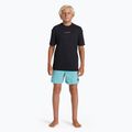 Maglietta da bagno Quiksilver Everyday Surf Tee bianco/nero per bambini 2