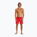 Pantaloncini da bagno Quiksilver Surfsilk Kaimana 16 ad alto rischio rosso da uomo 4
