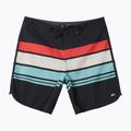 Pantaloncini da bagno Quiksilver Everyday Stripe 19 nero da uomo