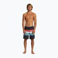 Pantaloncini da bagno Quiksilver Everyday Stripe 19 nero da uomo 4