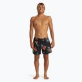 Pantaloncini da bagno Quiksilver Everyday Mix Wolley 15 nero uomo 2