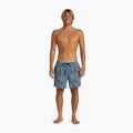 Pantaloncini da bagno Quiksilver Surfsilk Mix Volley 16 blu svedese da uomo 2