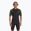 Billabong Uomo 2mm Foil Back Zip Spring moss Swim Foam
