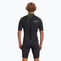 Billabong Uomo 2mm Foil Back Zip Spring moss Swim Foam 3
