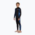 Billabong 4/3 mm Foil Back Zip GBS blu medio schiuma nuoto bambini 3