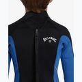 Billabong 4/3 mm Foil Back Zip GBS blu medio schiuma nuoto bambini 5