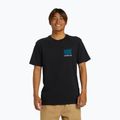 T-shirt Quiksilver Natural Forms Mor nera da uomo