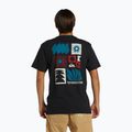 T-shirt Quiksilver Natural Forms Mor nera da uomo 2