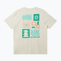 T-shirt Quiksilver Natural Forms Mor silver birch da uomo 5