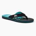 Quiksilver Molokai Layback II infradito da uomo blu / nero / blu