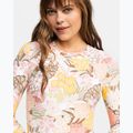 Costume intero donna ROXY Playa Paradise Onesize Back Zip LS bianco viva la vida 8