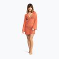 Abito Roxy Love Coastline Beach donna con scollo a V, albicocca brandy 2