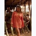 Abito Roxy Love Coastline Beach donna con scollo a V, albicocca brandy 9