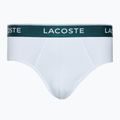 Slip Lacoste uomo 8H3472 3 paia nero/bianco/argento chine 4