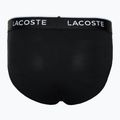 Slip Lacoste uomo 8H3472 3 paia nero/bianco/argento chine 5