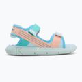 Sandali per bambini Kickers Kickjune blu/rosa corallo/verde 2
