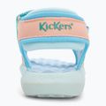 Sandali per bambini Kickers Kickjune blu/rosa corallo/verde 6